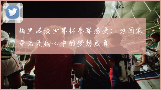 梅里诺谈世界杯参赛感受：为国家争光是我心中的梦想成真